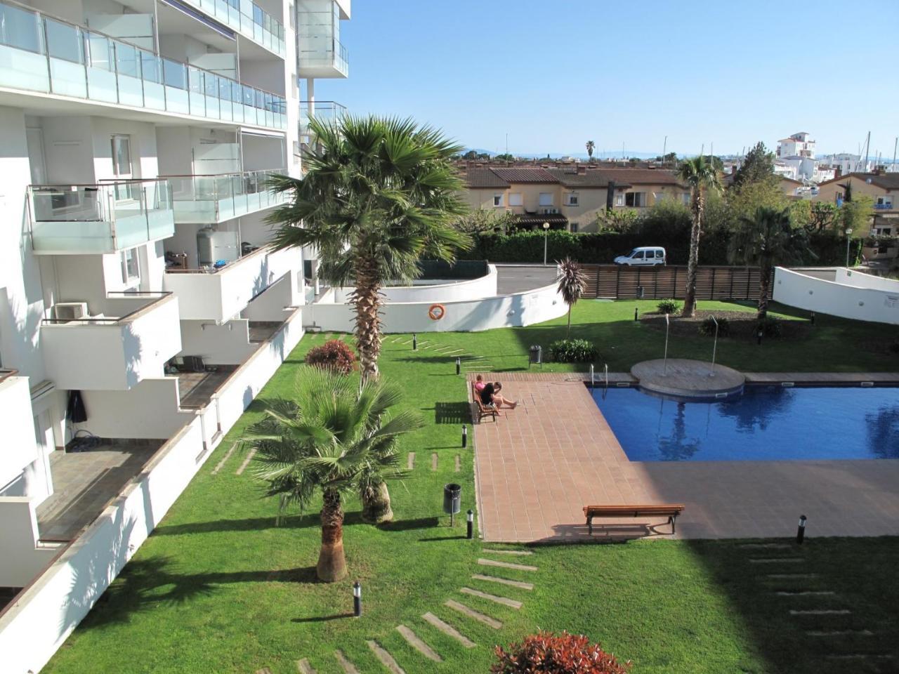 Апартаменты Porto Marina 218 Roses - Immo Barneda Экстерьер фото